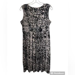 Alfani Animal Print Dress